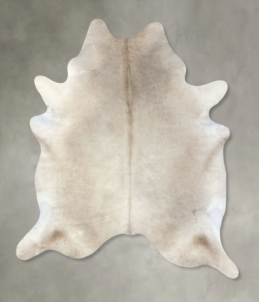 Taupe XX-Large Brazilian Cowhide Rug 7'11"H x 6'9"W #B18960 by Hudson Hides