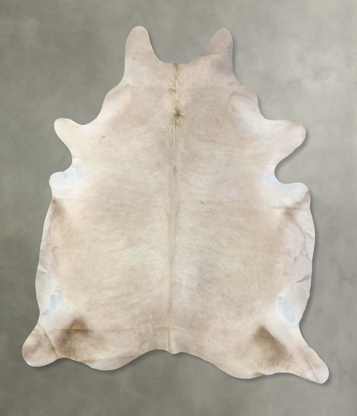 Champagne XX-Large Brazilian Cowhide Rug 9'1"H x 7'5"W #B18969 by Hudson Hides