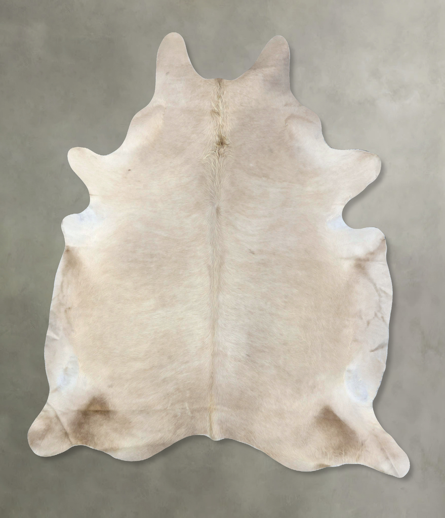 Champagne XX-Large Brazilian Cowhide Rug 9'1"H x 7'5"W #B18969 by Hudson Hides
