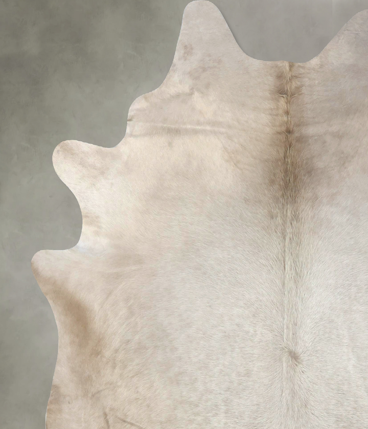 Champagne XX-Large Brazilian Cowhide Rug 7'10"H x 6'6"W #B18970 by Hudson Hides