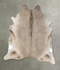 Champagne XX-Large Brazilian Cowhide Rug 8'3
