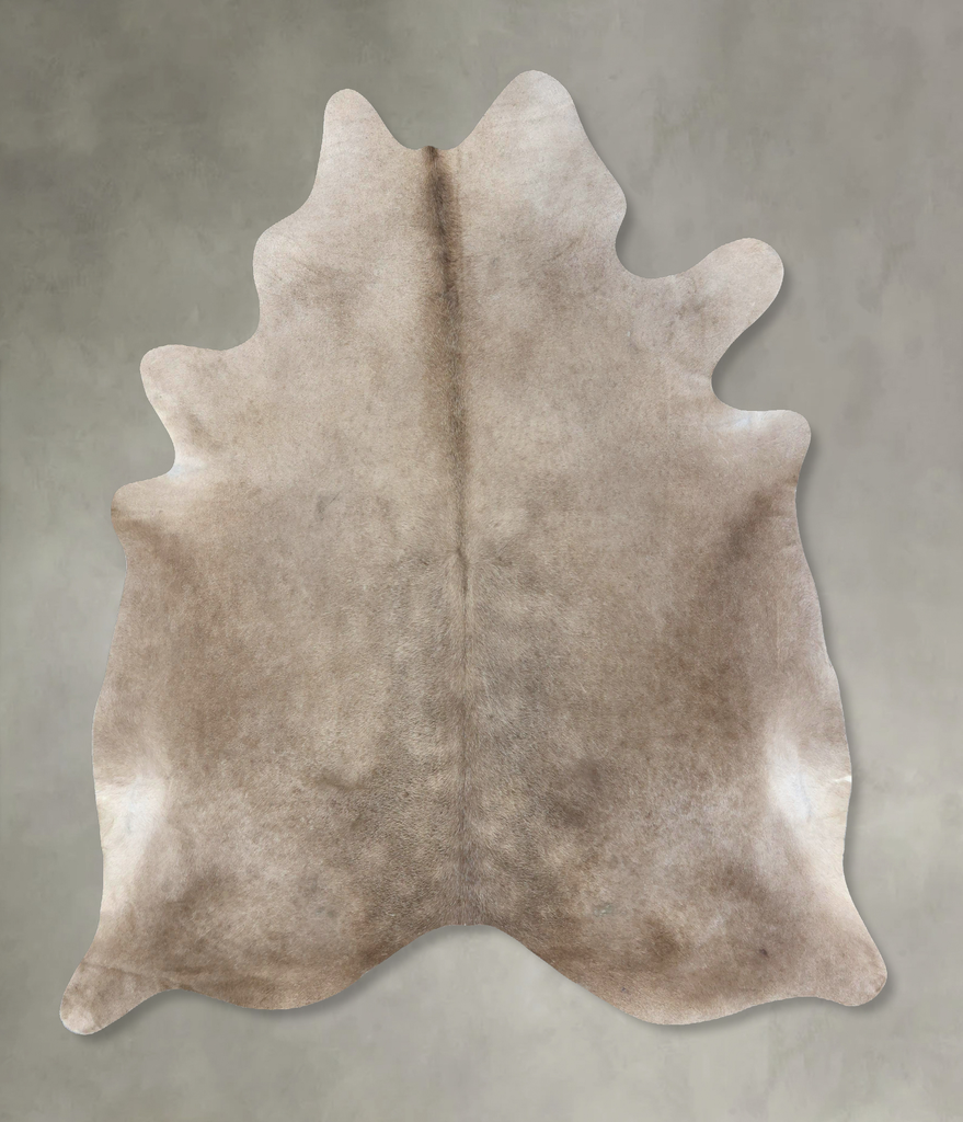 Champagne XX-Large Brazilian Cowhide Rug 8'0"H x 7'2"W #B19003 by Hudson Hides