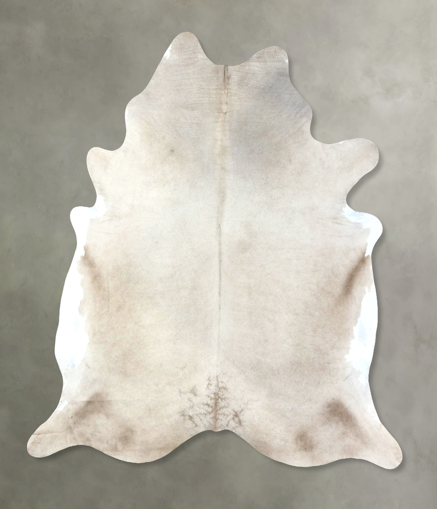 Champagne XX-Large Brazilian Cowhide Rug 8'9"H x 7'8"W #B19007 by Hudson Hides