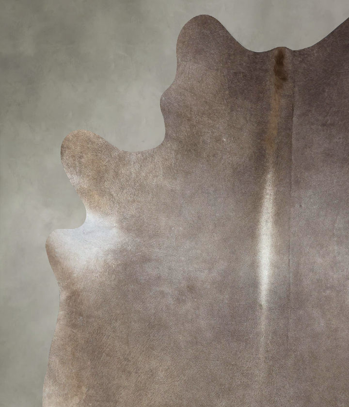 Taupe XX-Large Brazilian Cowhide Rug 8'3"H x 6'9"W #B19012 by Hudson Hides
