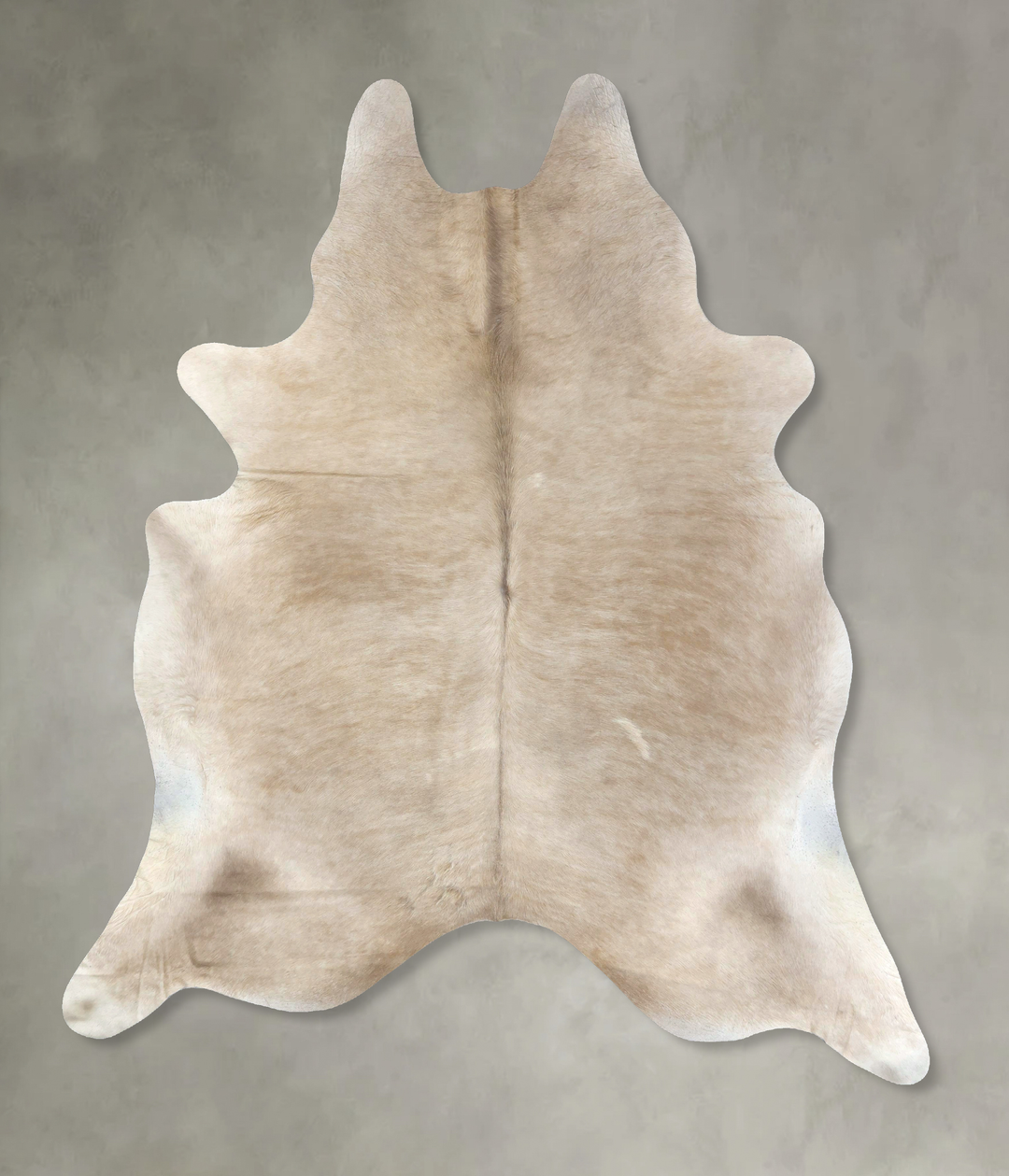 Taupe XX-Large Brazilian Cowhide Rug 8'8"H x 6'11"W #B19014 by Hudson 
