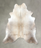 Grey with Beige X-Large Brazilian Cowhide Rug 7'4