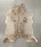 Champagne X-Large Brazilian Cowhide Rug 6'9