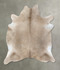 Champagne X-Large Brazilian Cowhide Rug 6'9