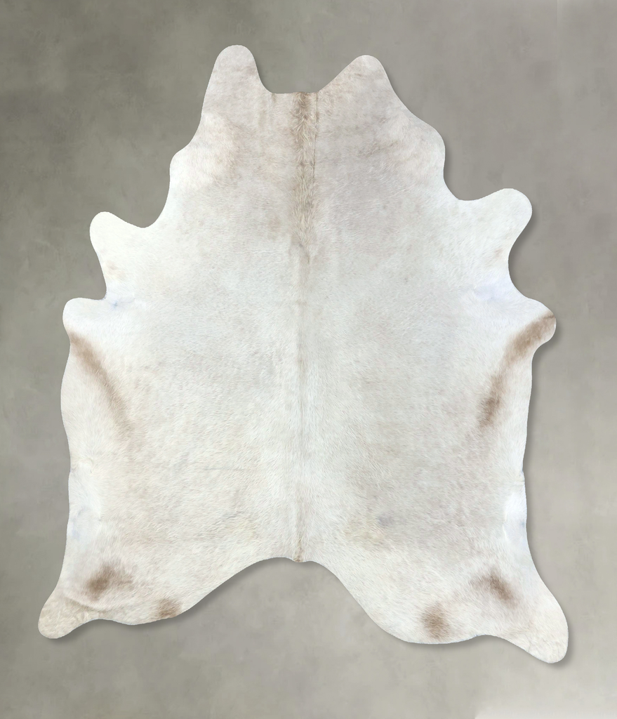 Champagne XX-Large Brazilian Cowhide Rug 7'9"H x 6'6"W #B19045 by Hudson Hides