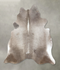 Taupe X-Large Brazilian Cowhide Rug 6'11