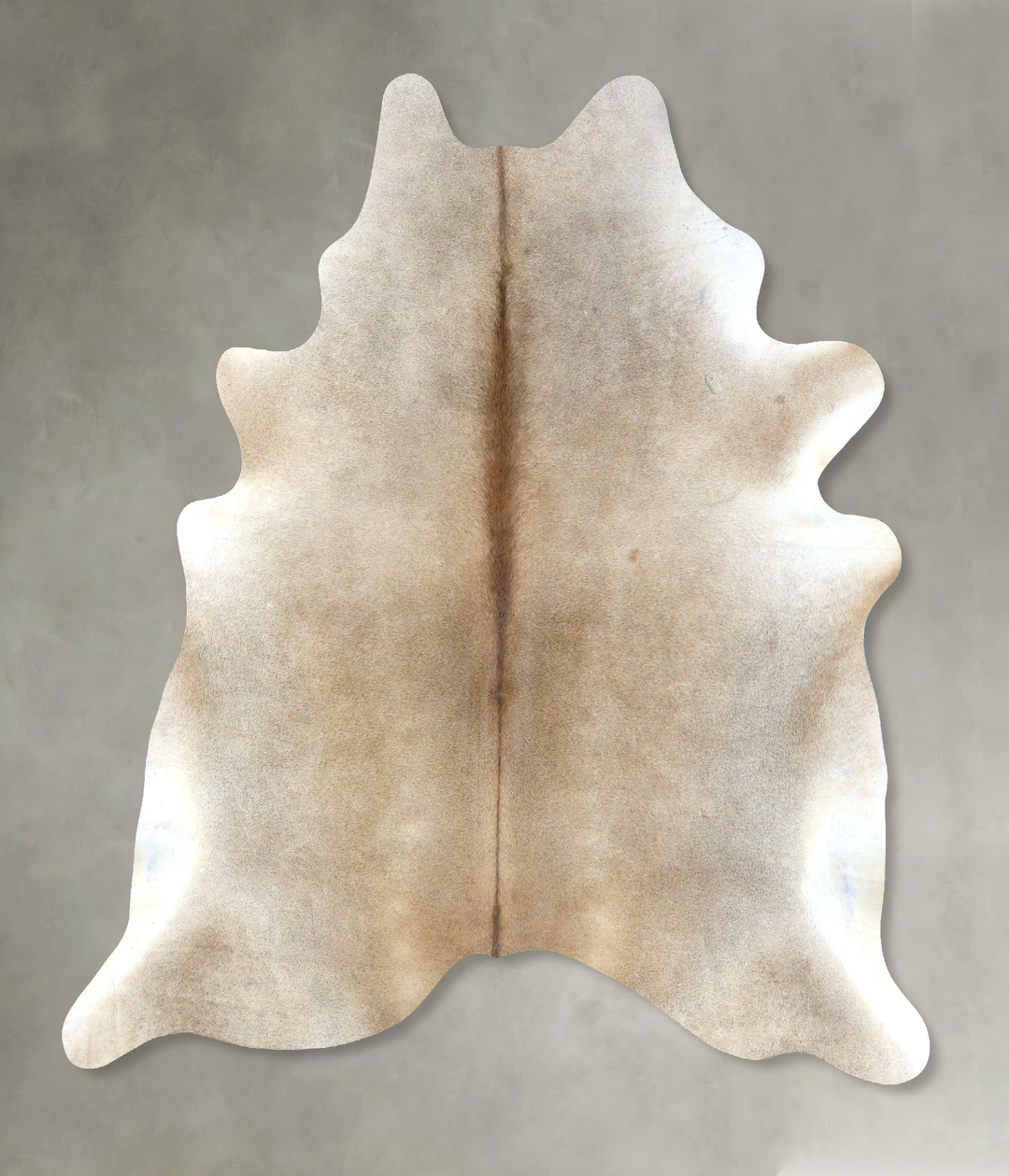 Light Caramel XX-Large Brazilian Cowhide Rug 7'9"H x 6'8"W #B19057 by 