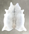 Grey with Beige XX-Large Brazilian Cowhide Rug 7'10