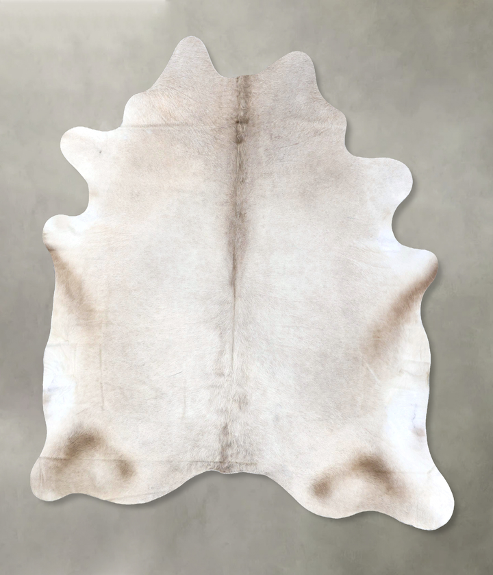 Champagne X-Large Brazilian Cowhide Rug 7'7"H x 6'6"W #B19091 by Hudson Hides