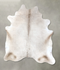 Champagne X-Large Brazilian Cowhide Rug 7'7