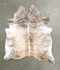 Light Brindle XX-Large Brazilian Cowhide Rug 7'7