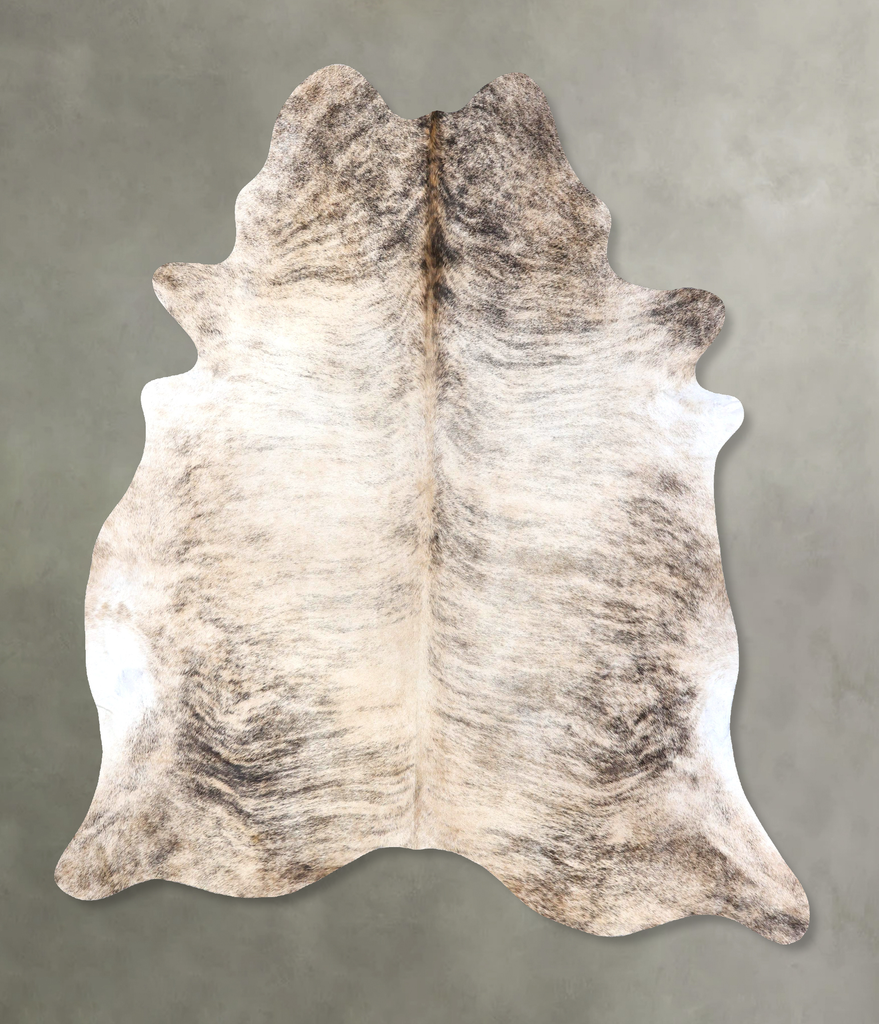 Light Brindle XX-Large Brazilian Cowhide Rug 8'4"H x 6'11"W #B19157 by Hudson Hides