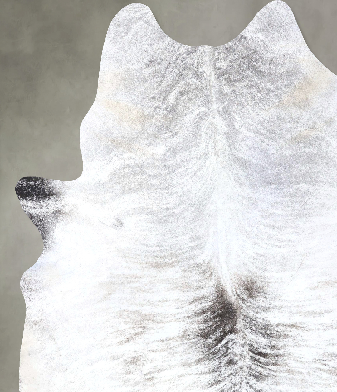 Grey Brindle XX-Large Brazilian Cowhide Rug 8'6"H x 6'8"W #B19167 by H