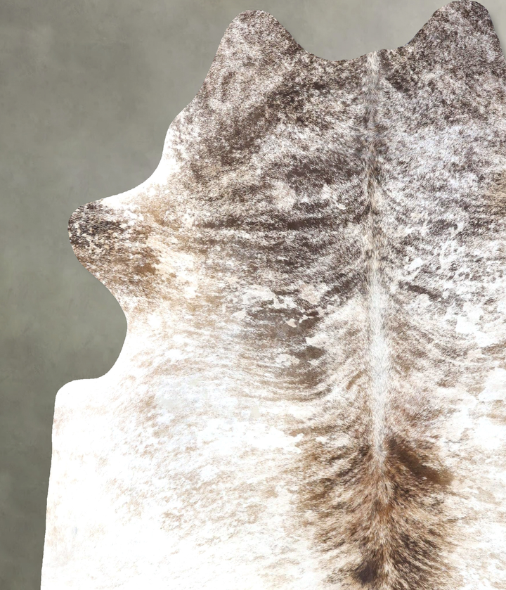 Light Brindle XX-Large Brazilian Cowhide Rug 8'1"H x 6'11"W #B19170 by Hudson Hides