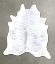 Grey Brindle XX-Large Brazilian Cowhide Rug 7'10"H x 6'10"W #B19172 by Hudson Hides