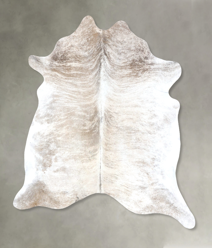 Light Brindle XX-Large Brazilian Cowhide Rug 7'8"H x 6'8"W #B19177 by Hudson Hides