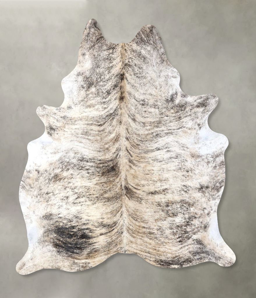 Light Brindle XX-Large Brazilian Cowhide Rug 8'5"H x 6'7"W #B19181 by Hudson Hides