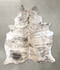 Light Brindle XX-Large Brazilian Cowhide Rug 8'5
