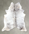 Grey Brindle X-Large Brazilian Cowhide Rug 7'8
