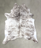 Grey Brindle XX-Large Brazilian Cowhide Rug 7'9