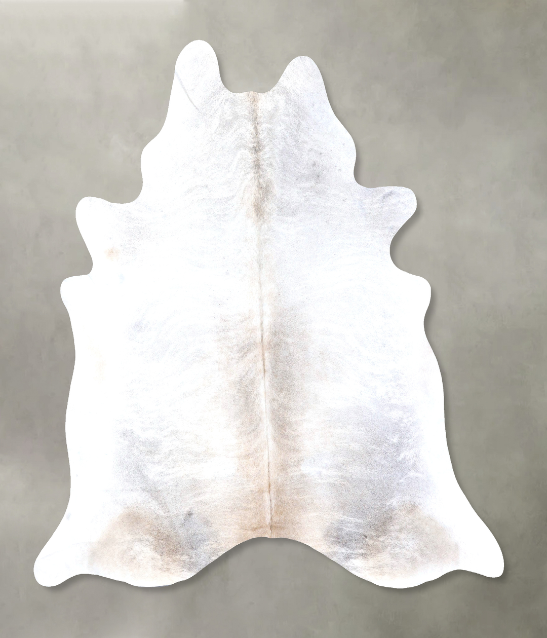 Light Brindle XX-Large Brazilian Cowhide Rug 7'5"H x 7'2"W #B19209 by 
