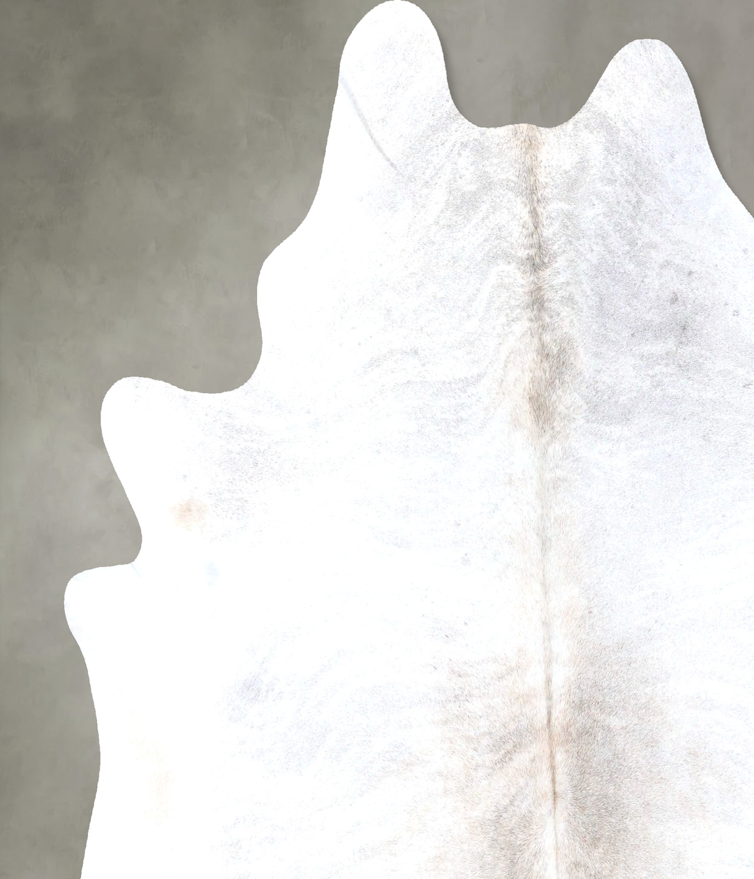 Light Brindle XX-Large Brazilian Cowhide Rug 7'5"H x 7'2"W #B19209 by 