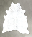 Grey Brindle X-Large Brazilian Cowhide Rug 7'4"H x 6'7"W #B19213 by Hudson Hides
