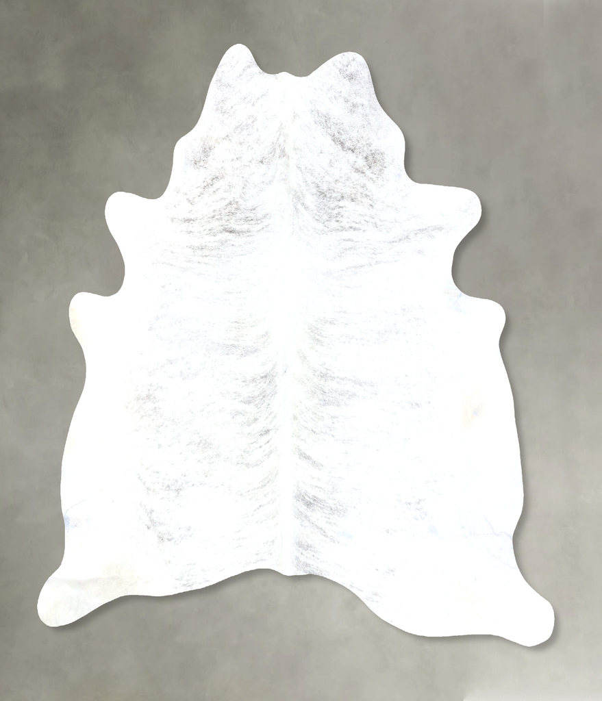 Grey Brindle X-Large Brazilian Cowhide Rug 7'4"H x 6'7"W #B19213 by Hudson Hides