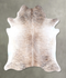 Light Brindle X-Large Brazilian Cowhide Rug 6'11