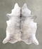 Grey Brindle XX-Large Brazilian Cowhide Rug 8'4