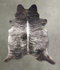 Grey Brindle XX-Large Brazilian Cowhide Rug 8'0