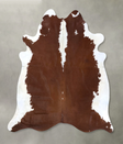 Hereford XX-Large Brazilian Cowhide Rug 7'9"H x 7'4"W #B19288 by Hudson Hides