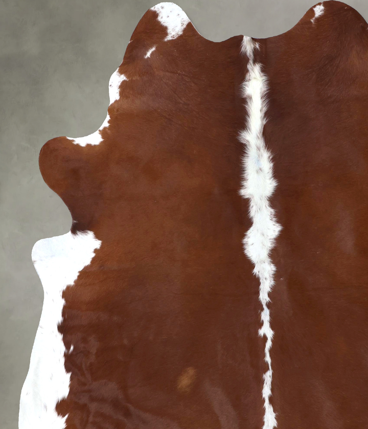 Hereford XX-Large Brazilian Cowhide Rug 7'9"H x 6'8"W #B19291 by Hudson Hides