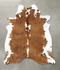 Tricolor X-Large Brazilian Cowhide Rug 7'4