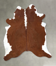 Hereford XX-Large Brazilian Cowhide Rug 8'1"H x 6'8"W #B19297 by Hudson Hides