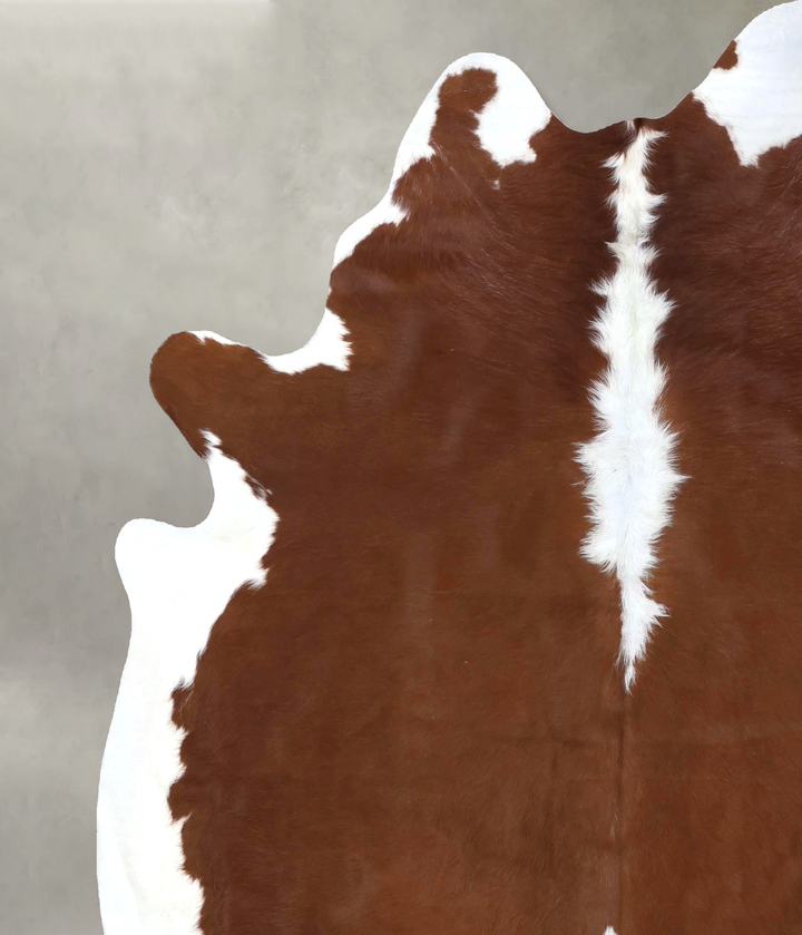 Hereford X-Large Brazilian Cowhide Rug 7'9"H x 6'5"W #B19305 by Hudson Hides