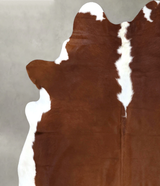 Hereford XX-Large Brazilian Cowhide Rug 8'3"H x 7'2"W #B19306 by Hudson Hides