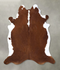 Hereford XX-Large Brazilian Cowhide Rug 8'3