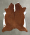 Hereford XX-Large Brazilian Cowhide Rug 7'11