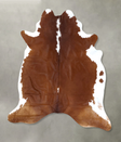 Hereford XX-Large Brazilian Cowhide Rug 7'11"H x 6'9"W #B19329 by Hudson Hides