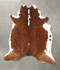 Hereford XX-Large Brazilian Cowhide Rug 7'11