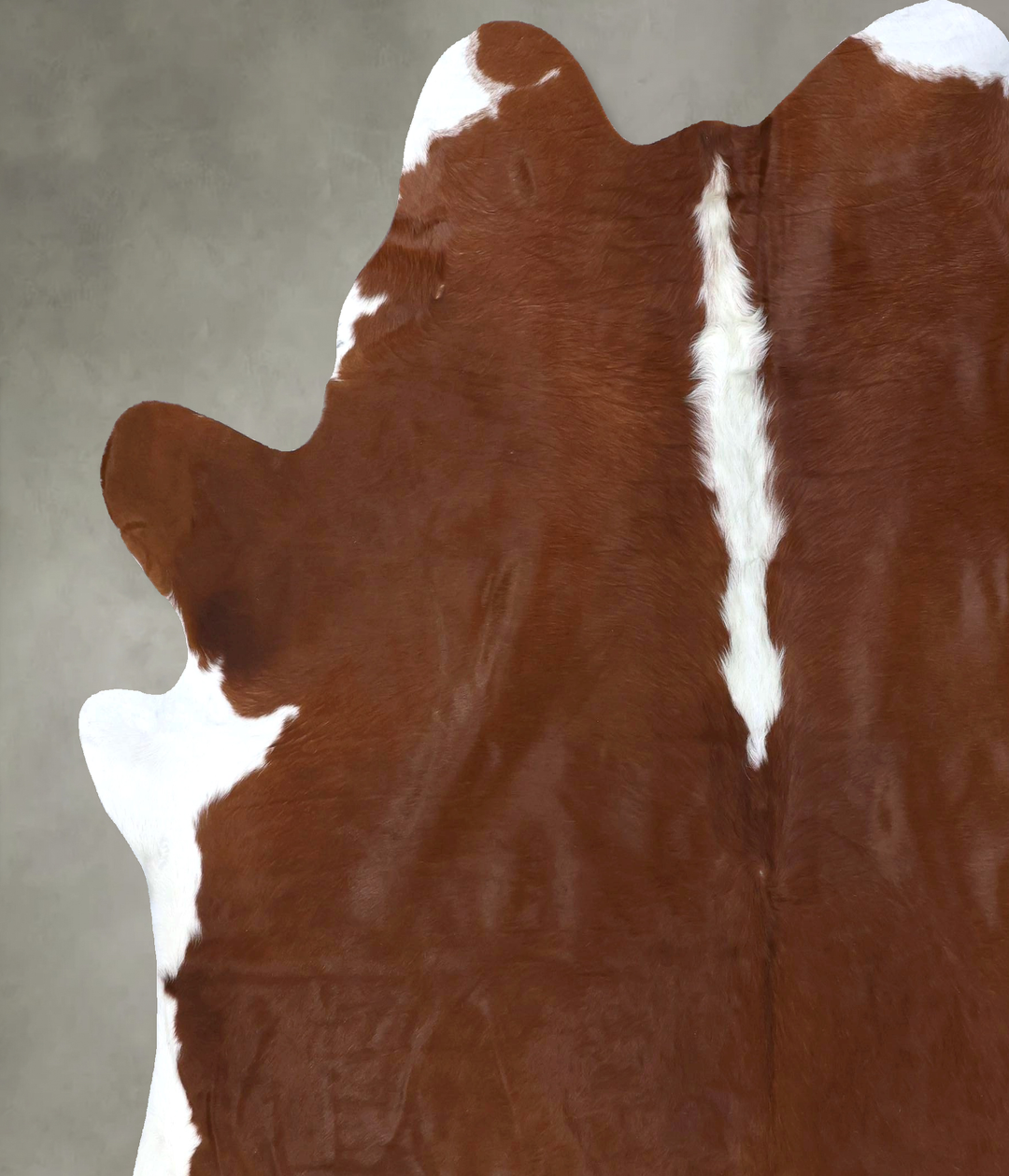Hereford XX-Large Brazilian Cowhide Rug 7'11"H x 7'2"W #B19332 by Huds
