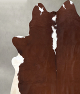 Hereford XX-Large Brazilian Cowhide Rug 7'8"H x 7'5"W #B19340 by Hudson Hides