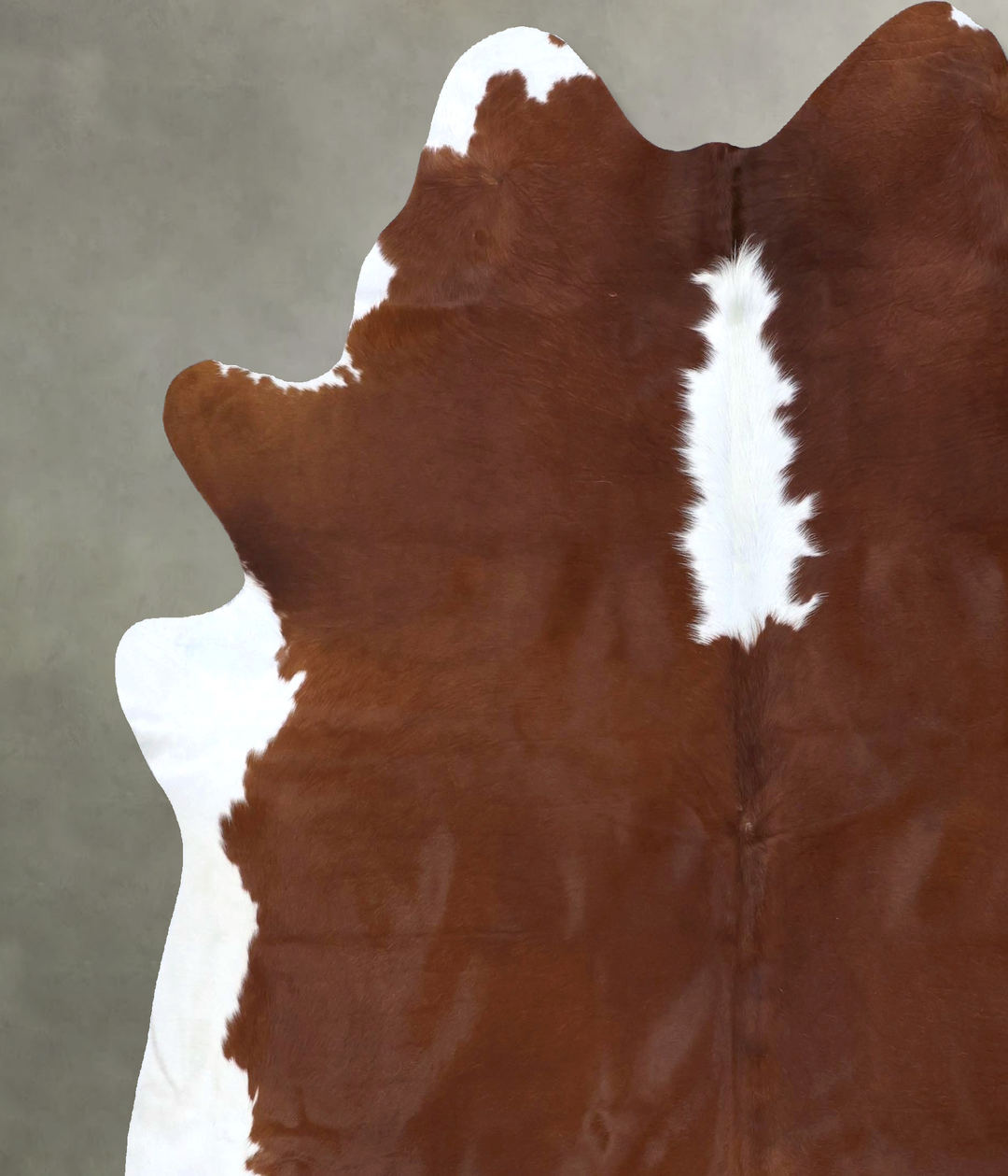 Hereford XX-Large Brazilian Cowhide Rug 7'10"H x 7'3"W #B19351 by Huds