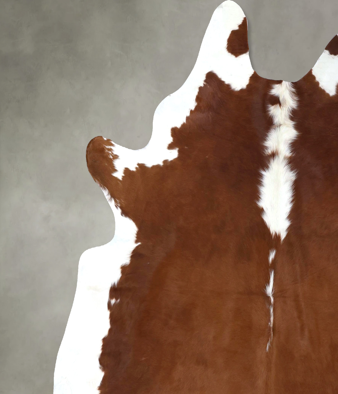 Hereford XX-Large Brazilian Cowhide Rug 8'3"H x 7'0"W #B19356 by Hudso