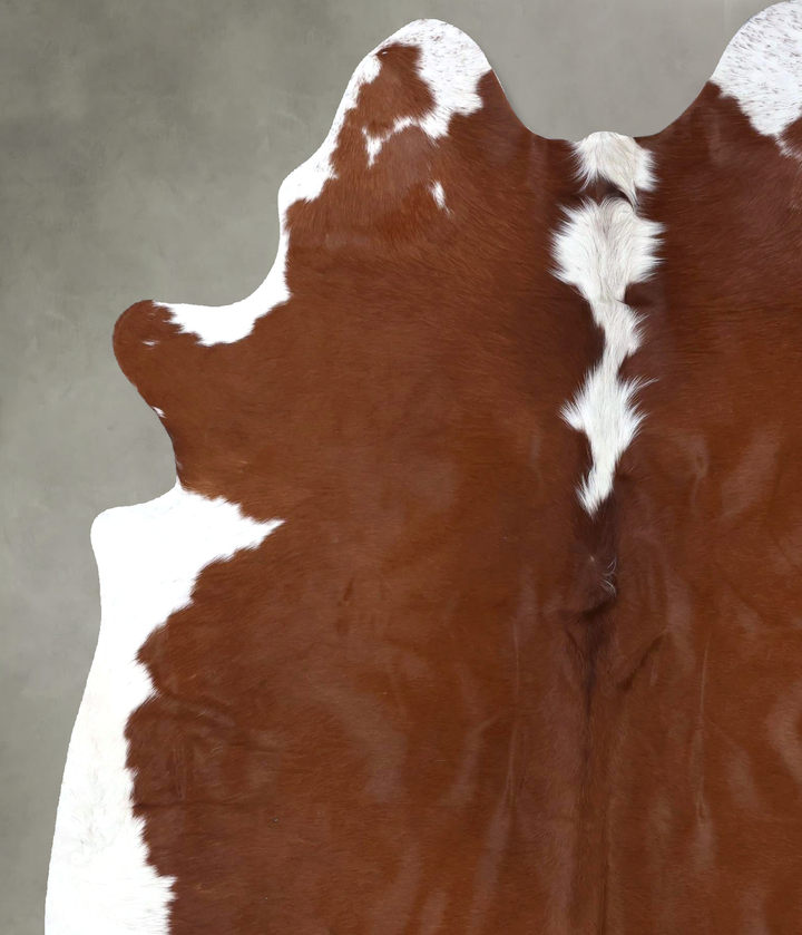 Hereford X-Large Brazilian Cowhide Rug 7'8"H x 6'1"W #B19360 by Hudson Hides